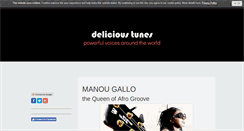 Desktop Screenshot of delicioustunes.com